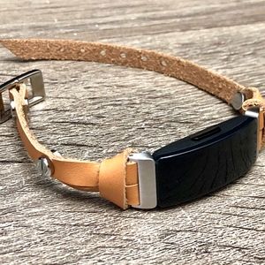 💥Leather Fitbit Inspire HR Strap Band Bracelet💥